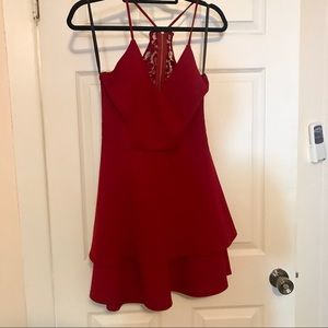 Red Cocktail Dress